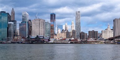 nyc-skyline part New York city skyline as seen from Brooklyn